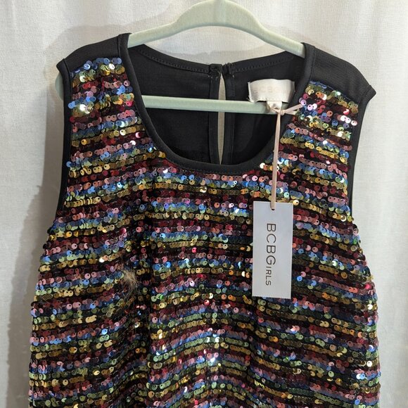 NWT BCBGirls Sparkly Tunic Style Dress - Picture 4 of 15